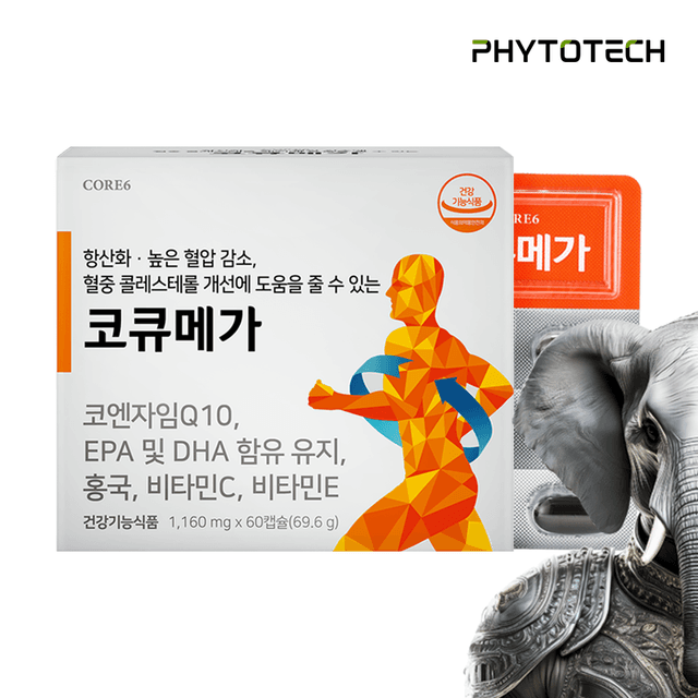 파이토테크  파이토테크 코큐메가 1,160mg x 60캡슐