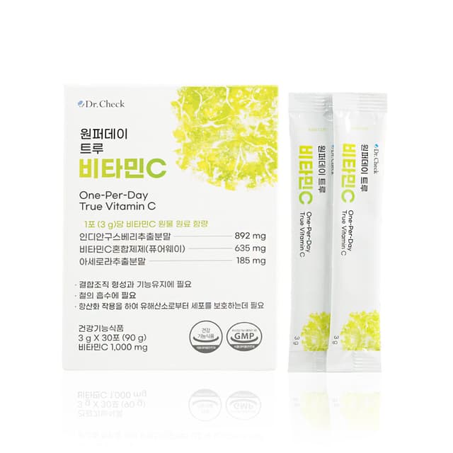 닥터체크 닥터체크 원퍼데이 트루 비타민C │천연비타민 1000mg