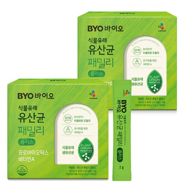 BYO 식물유래 유산균 패밀리 플러스