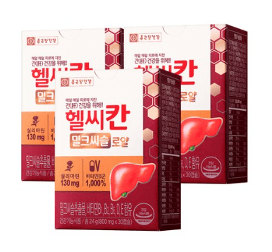 종근당건강 헬씨칸 밀크씨슬 로얄 총 24g