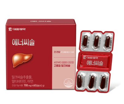 대웅제약 에너씨슬 밀크씨슬 간영양제