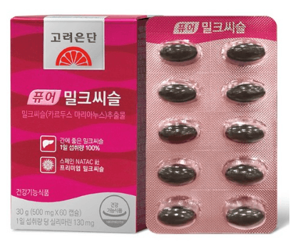 고려은단 퓨어 밀크씨슬 60캡슐