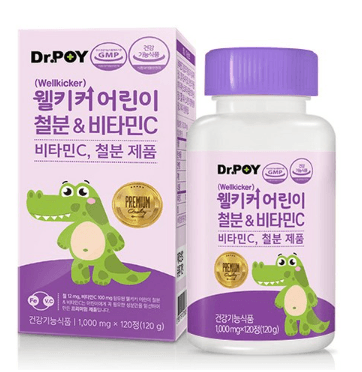 닥터포이 웰키커 어린이 철분 & 비타민C