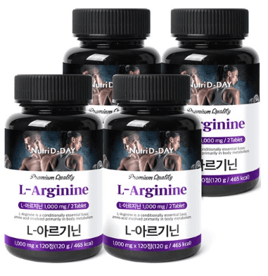 뉴트리디데이 L-아르기닌 120정 x 4개