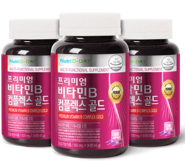 뉴트리디데이 프리미엄 비타민B 컴플렉스 골드