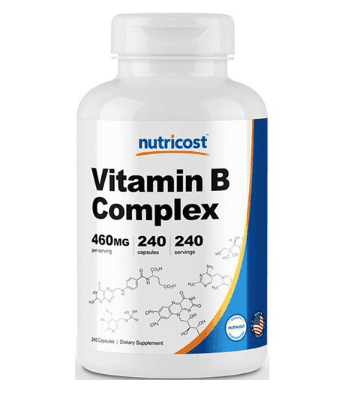 뉴트리코스트 비타민 B 콤플렉스 460mg 캡슐 240캡슐 1서빙 460mg 240회분