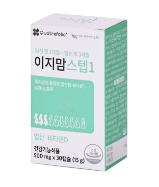 이지맘스텝1 엽산 비타민D