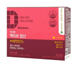 다나음 액티브 엽산30정 x 2박스
