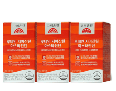 고려은단 루테인 지아잔틴 아스타잔틴 300mg