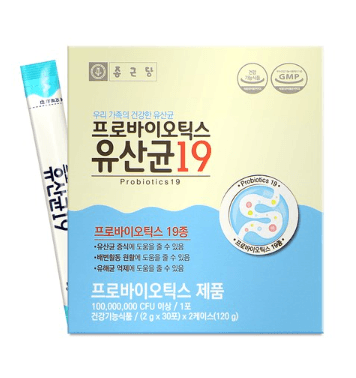 종근당 프로바이오틱스 유산균 19