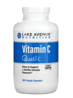 Lake Avenue Nutrition, 비타민C, Quali-C, 1,000mg, 베지 캡슐 365정