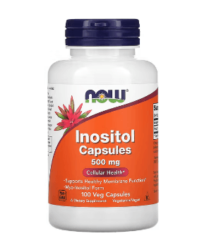 NOW Foods, 이노시톨 캡슐, 500mg, 베지 캡슐 100정