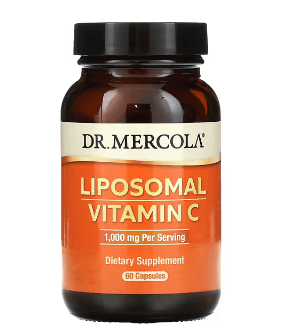Dr. Mercola, 리포소말 비타민C, 500 mg, 캡슐 60정