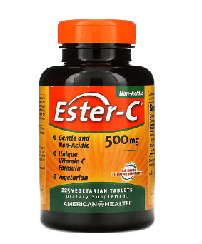 American Health, Ester C, 500mg, 베지 정제 225정