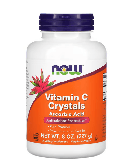 NOW Foods, 비타민C 크리스탈, 227g(8oz)