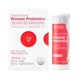 그린스토어 우먼 프로바이오틱스 30캡슐 1개월분 정보, 효과, 효능, 부작용, 가격, 추천, 섭취 시간, 믿을 수 있는 후기를 당신의 영양제에서 확인해보세요! 이미지,영양 