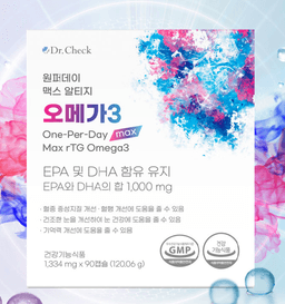 닥터체크 원퍼데이 맥스 알티지 오메가3