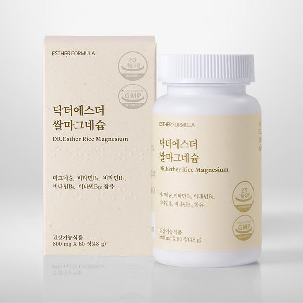 에스더포뮬러 닥터에스더 쌀마그네슘 (마그네슘+비타민B군)